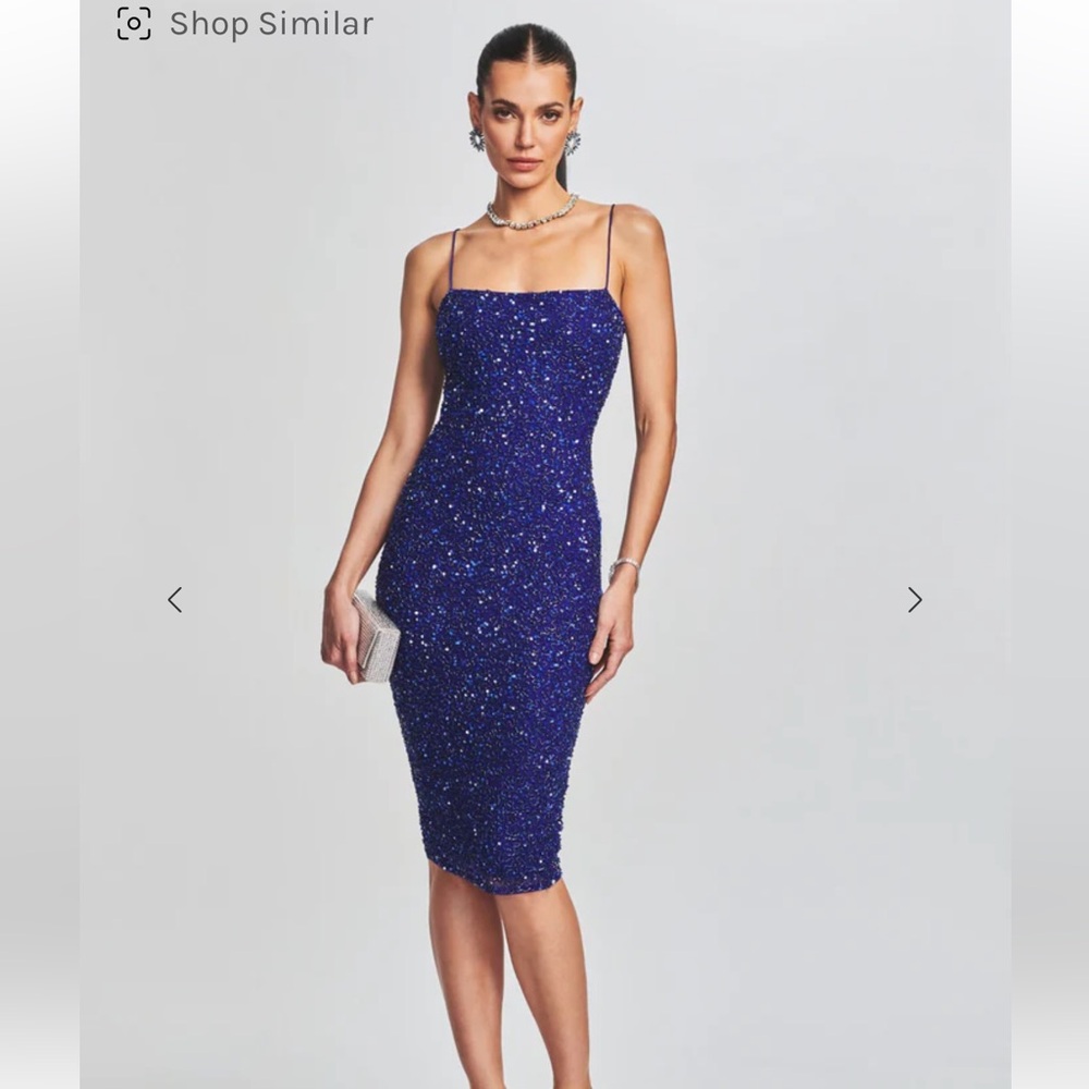 New with flaw Retrofete Prim Sequin Dress